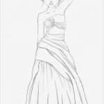 Mode Figurinen Vorlagen Kostenlos Elegant Ausmalbilder topmodel 02