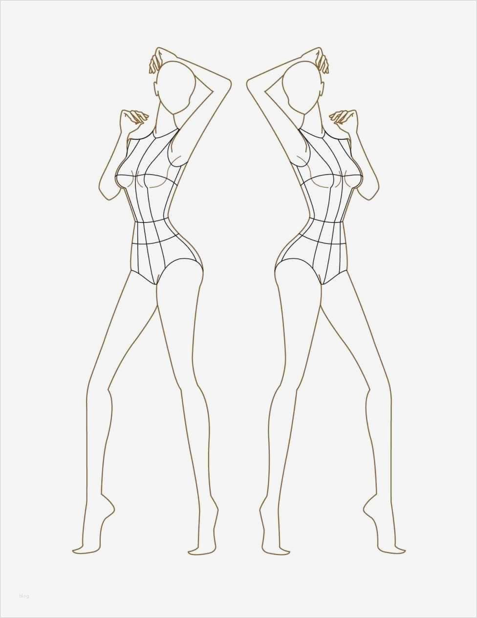 Mode Skizze Vorlage Bewundernswert Niedlich Mode Skizze Modell Vorlage Bilder Entry Level