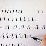 Moderne Kalligraphie Vorlagen Cool Die Besten 25 Kalligrafie Lernen Ideen Auf Pinterest