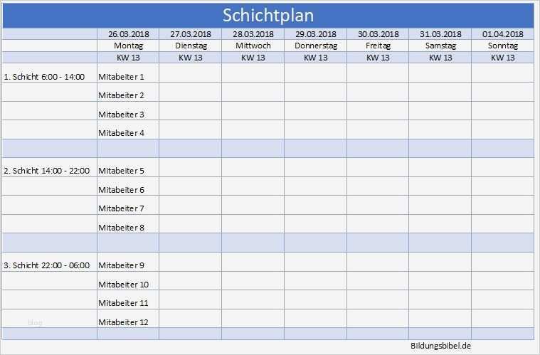 Monatsdienstplan Excel Vorlage Genial Fein Schichtplan Vorlage Bilder Ideen fortsetzen