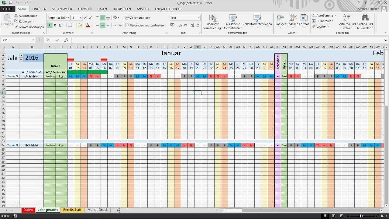 Monatsdienstplan Excel Vorlage Neu Ungewöhnlich Excel Schichtplan Vorlage Galerie Ideen