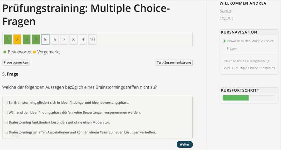 Multiple Choice Vorlage Beste Ipma Prüfungsfragen Multiple Choice – Kostenlos