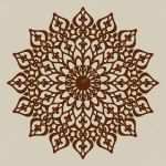 Muster In Die Haare Rasieren Vorlagen Neu Die Mandala Muster Vorlage Für Dekorative Rosette