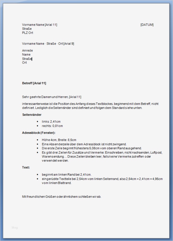 Musterbrief Vorlage Erstaunlich Perfekte Briefe Nach Vorlage Aus Din 676 – form B Din