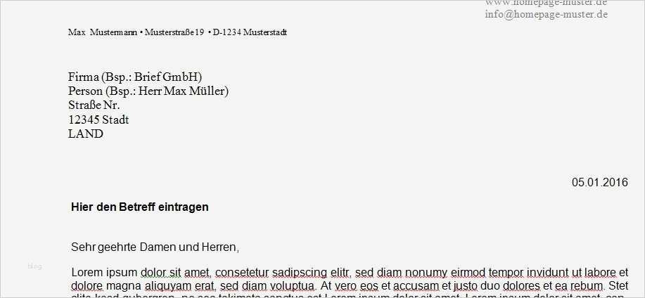 Musterbrief Vorlage Wunderbar Musterbrief Din5008 Word Vorlage