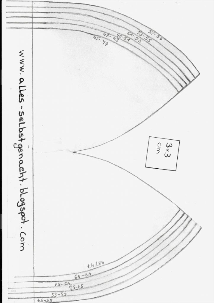 Mütze Vorlage Gut Schnittmuster Beanie Nähen Pinterest - Vorlage Ideen