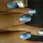 Nägel Vorlagen Bewundernswert Schnee Nail Art Mit Stempeldruck Nageldesign Bilder Und