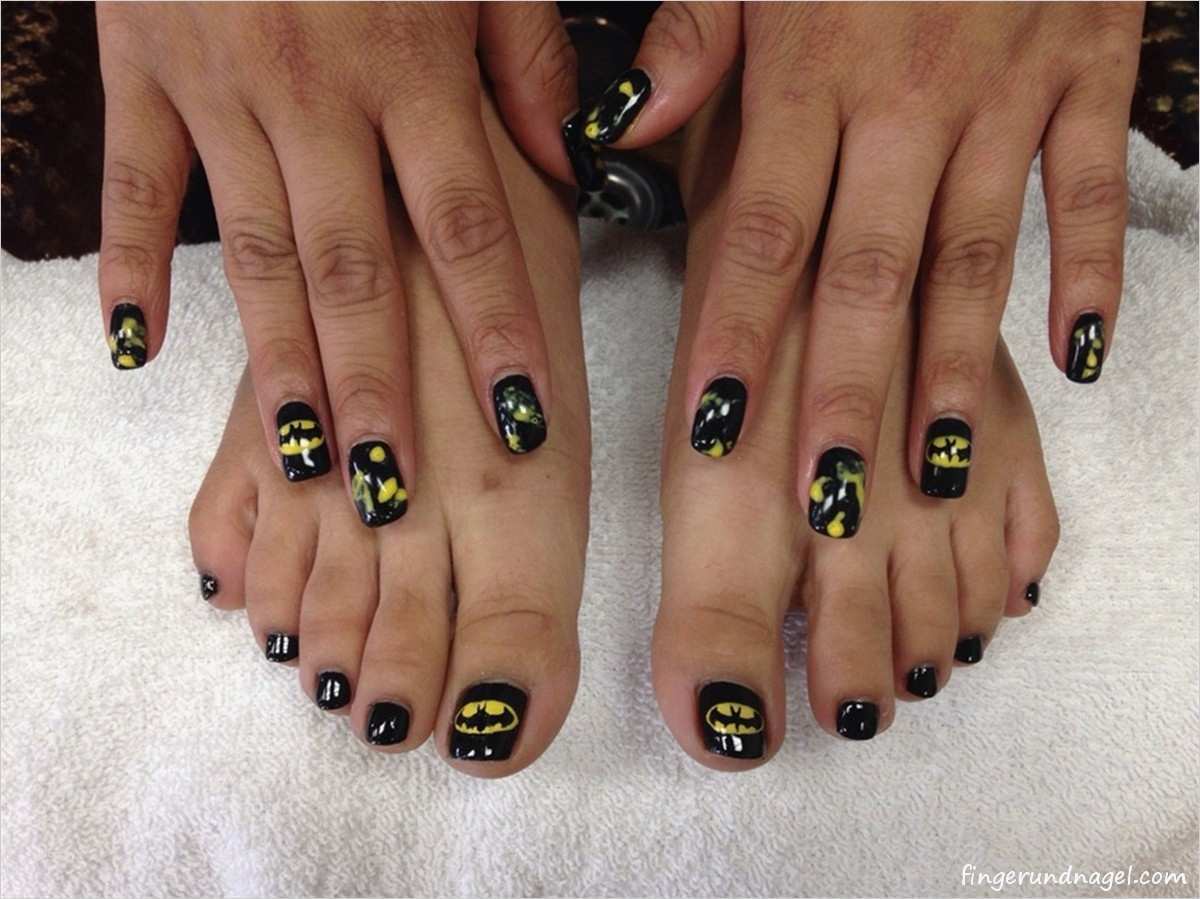Nägel Vorlagen Einzigartig Batman Nägel Nageldesign Bilder Und Vorlagen