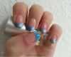 Nageldesign Gutschein Vorlagen Genial Nageldesign Blau Silber