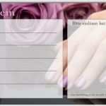 Nageldesign Gutschein Vorlagen Hübsch Geschenkgutscheine Fußpflege Nagelstudio Wellness Beauty