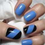 Nageldesign Gutschein Vorlagen Schön Nageldesign Schwarz Blau