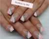 Nageldesign Vorlagen Bilder Beste Rosa Weiß Glitzer Gelnägel