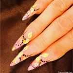 Nageldesign Vorlagen Bilder Cool Acryl Stiletto Neon 3d Nageldesign Bilder Und Vorlagen