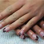 Nageldesign Vorlagen Bilder Schönste Weinrot Nailart Muster Nageldesign