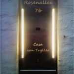 Namensschild Klingel Vorlage Schönste Casa Von Tryller Mit Led´s Hinterleuchtetes Namensschild