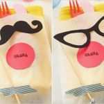 Namensschilder Basteln Vorlagen Neu Schnurrbart Und Brille Für Party Basteln