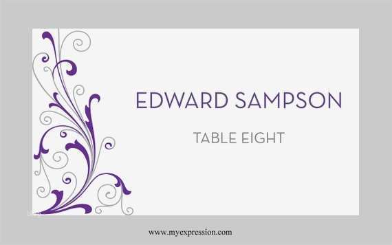 Namensschilder Drucken Word Vorlage Hübsch Hochzeit Tischkarten Vorlage Gefaltet Swirly Polka Silber