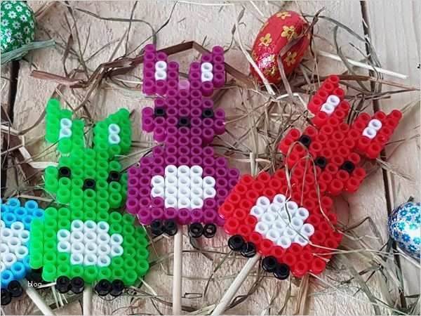 Namensschilder Vorlage Kostenlos Einzigartig Osterhasen Aus Bügelperlen Mit Kostenloser Steckvorlage