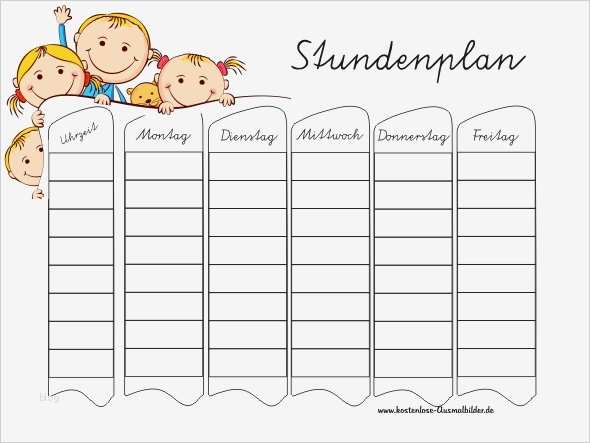 Namensschilder Vorlagen Ausdrucken Inspiration Stundenplan Kind Schule Ausmalen