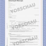 Nebenkosten Vorlage Word Neu Muster Mietvertrag Für Wohnungen En