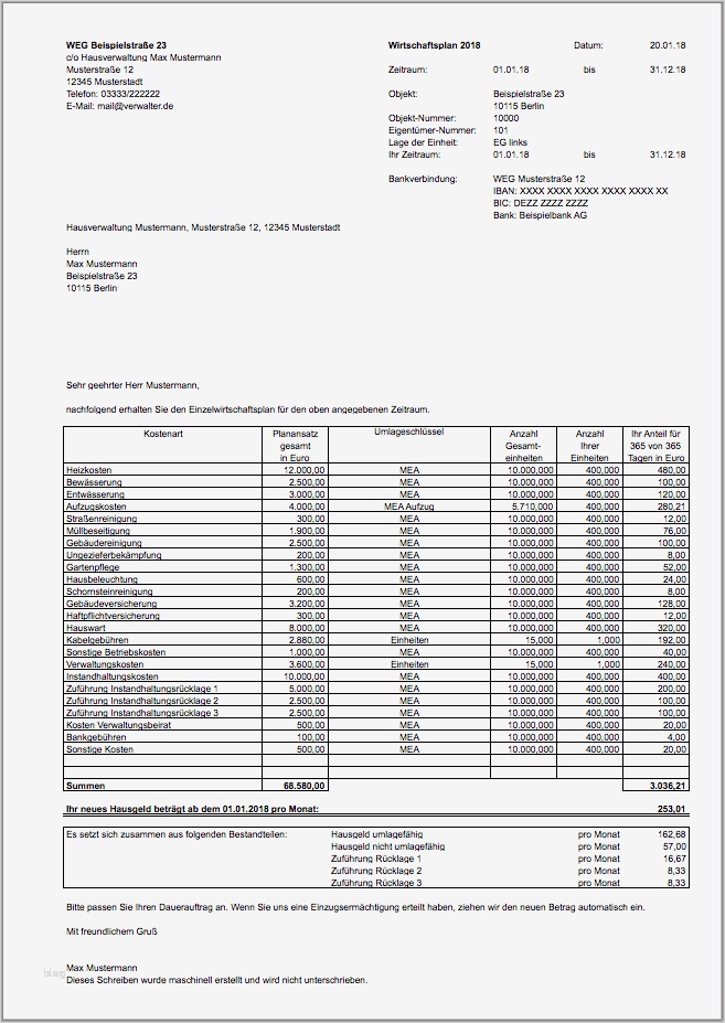 Nebenkostenabrechnung Vorlage Vermieter Erstaunlich Vorlage Für Nebenkostenabrechnung