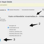 Newsletter Liste Vorlage Beste Anleitung Zur Erstellung Einer Newsletter – Novasmedias