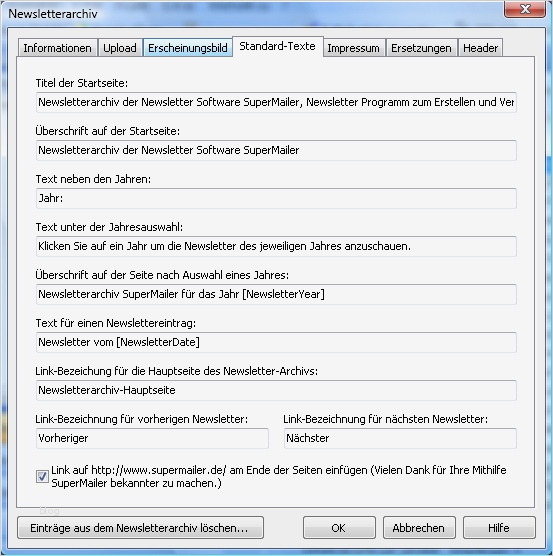 Newsletter Vorlage Erstellen Schön Newsletter software Supermailer Zum Newsletter Erstellen