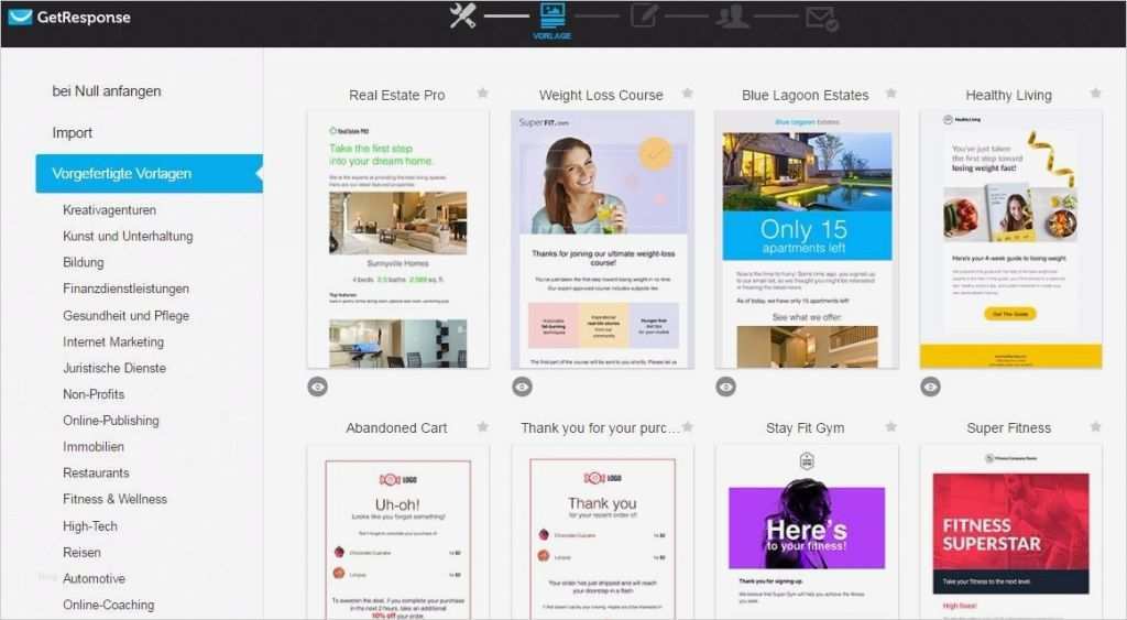 Newsletter Vorlagen Einzigartig Getresponse Deutsch Erfahrungen Mit Der Newsletter