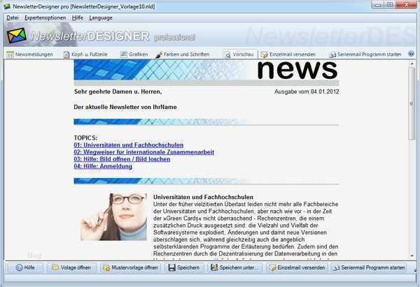 Newsletter Vorlagen Erstellen Cool Newsletter Designen Newsletter Vorlagen