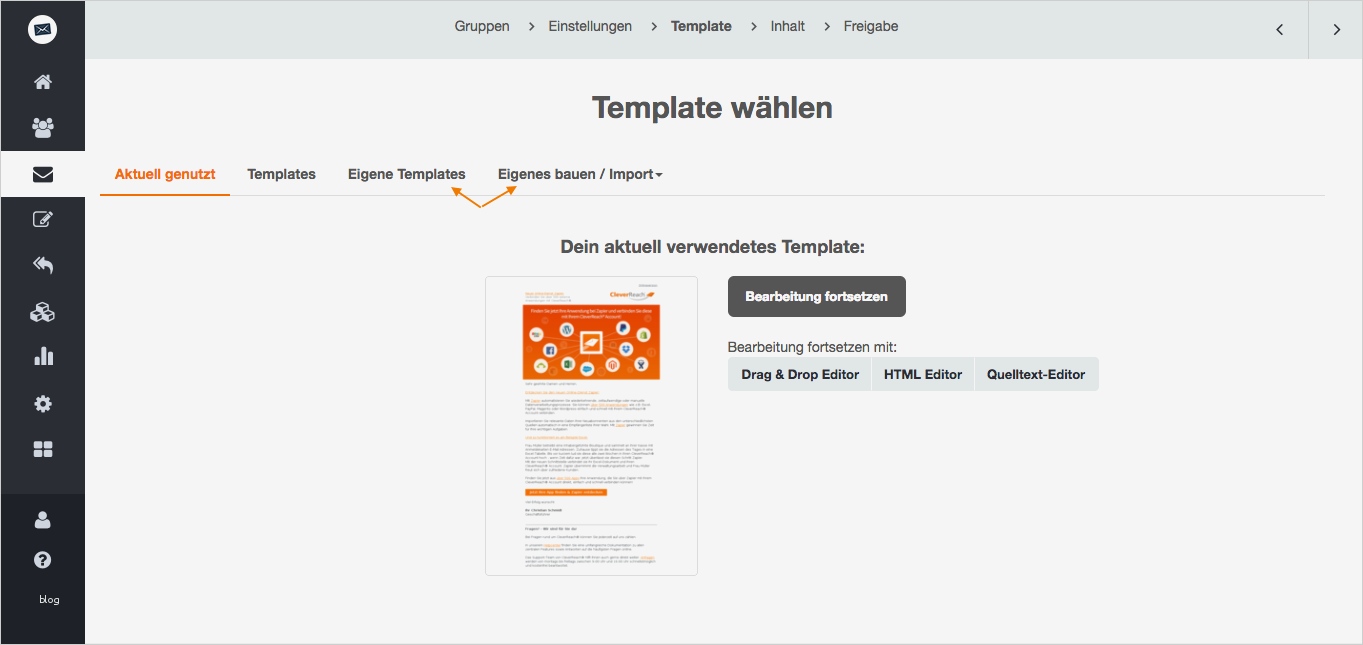 Newsletter Vorlagen Erstellen Inspiration Mit Cleverreach Eigene Newsletter Vorlagen Erstellen