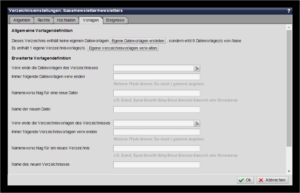 Newsletter Vorlagen Schönste Weblication Cms Linedokumentation Newsletter Vorlage