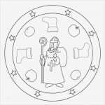 Nikolaus Vorlage Einfach Schön Nikolaus Mandala Für Kindergarten Kita Und Schule