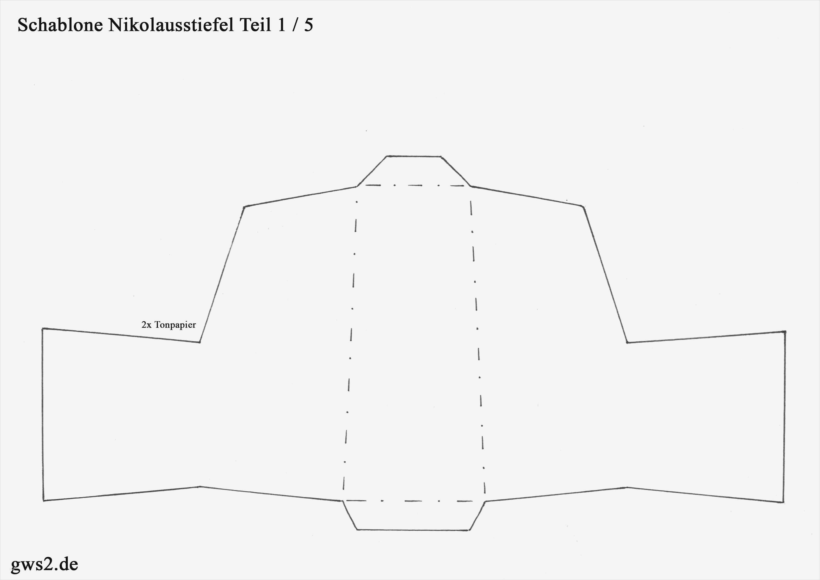 Nikolausstiefel Vorlage Wunderbar Nikolaus Stiefel Aus Papier Basteln so Wird Ein Schuh Draus