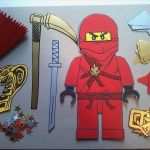 Ninjago Einladung Vorlage Wunderbar Schultüte Bastelset Ninjago Schultüte Ninja