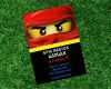 Ninjago Einladungskarten Vorlage Süß Ninjago Einladungskarten Vorlage