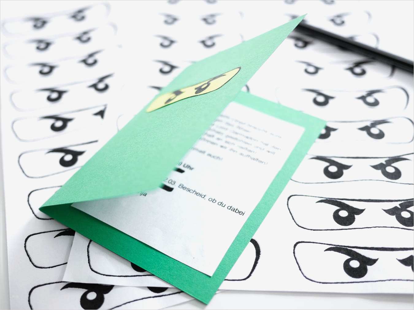 Ninjago Einladungskarten Vorlage Zum Ausdrucken Best Of Ninjago Kindergeburtstag