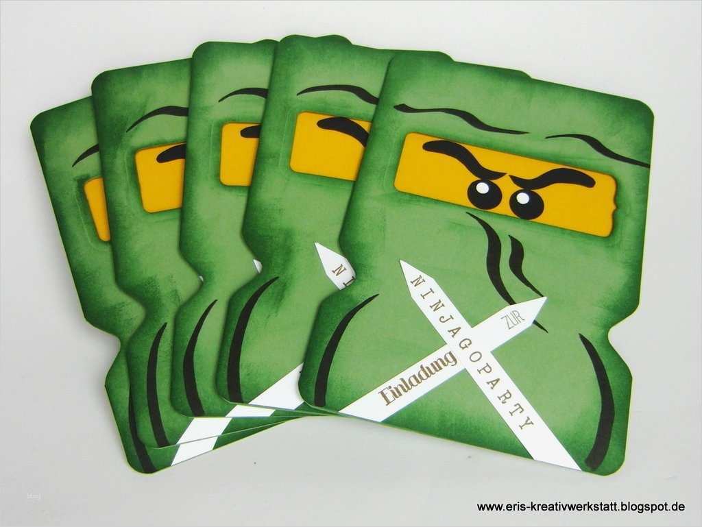 Ninjago Einladungskarten Vorlage Zum Ausdrucken Beste Eri S Kreativwerkstatt Ninjago Einladungskarten Jetzt
