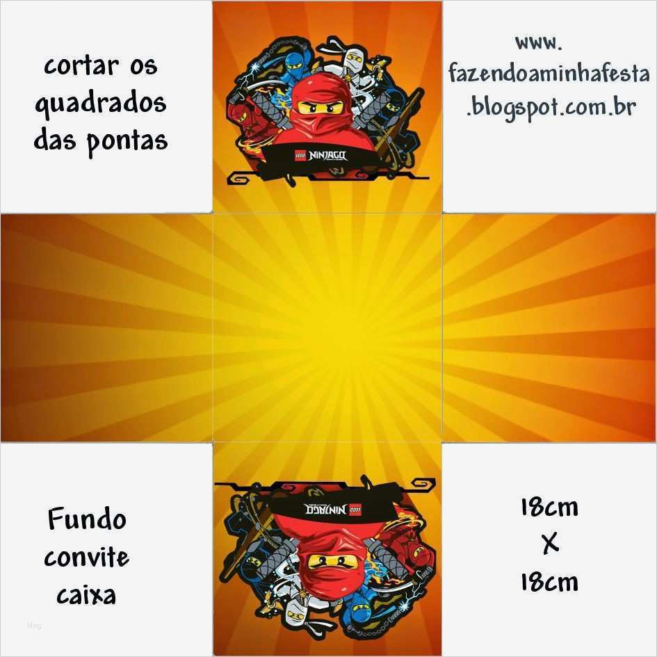 Ninjago Einladungskarten Vorlage Zum Ausdrucken Erstaunlich Ninjago Einladungskarten Vorlage Zum Ausdrucken