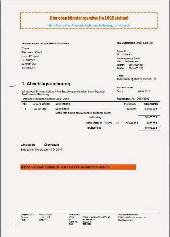 No Show Rechnung Hotel Vorlage Genial Rechnungsprofi software tools & softwareentwicklung