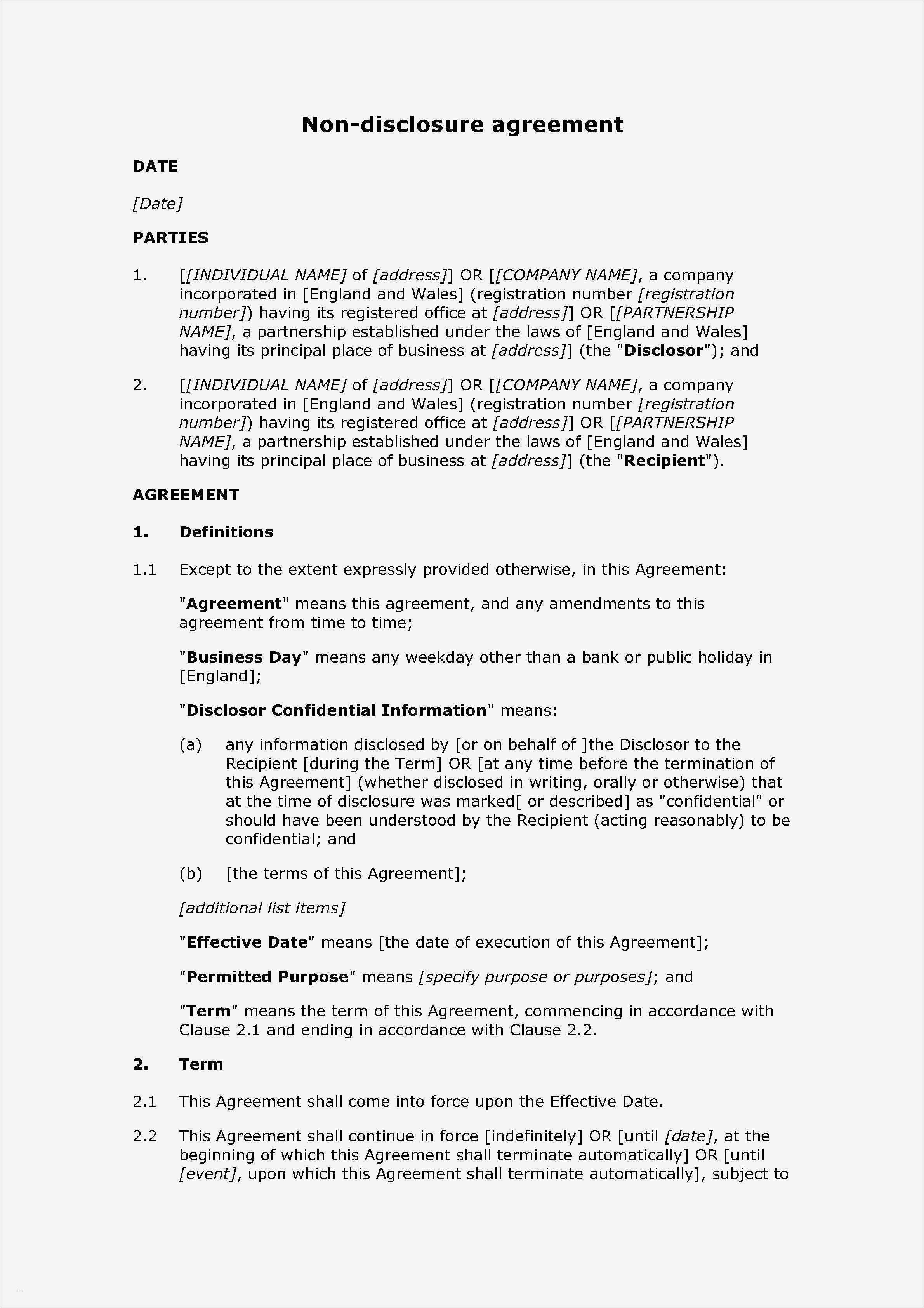 Non Disclosure Agreement Deutsch Vorlage Neu Ziemlich Nda Vorlage Fotos Vorlagen Ideen fortsetzen