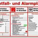 Notfallplan Vorlage Word Schönste Schild Pvc Notfall Und Alarmplan 410x595mm