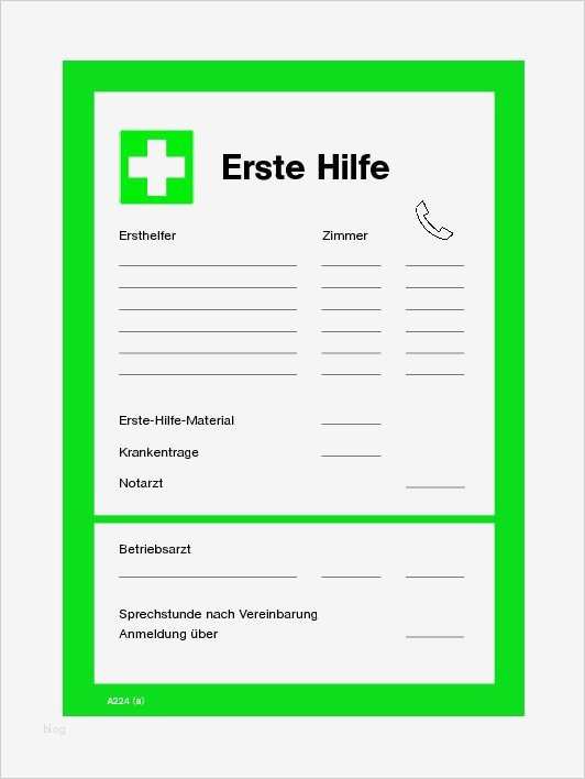 Notfallplan Vorlage Word Süß Aushänge Und Plakate — Bghw Website