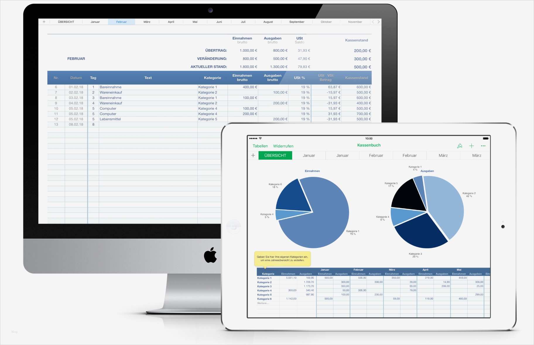 Numbers Vorlagen Kassenbuch Großartig Numbers Vorlage Kassenbuch 2018 Mit Ust