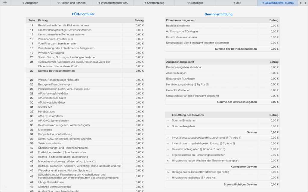 Numbers Vorlagen Rechnung Genial Numbers Vorlage Einnahmen Überschuss Rechnung 2015