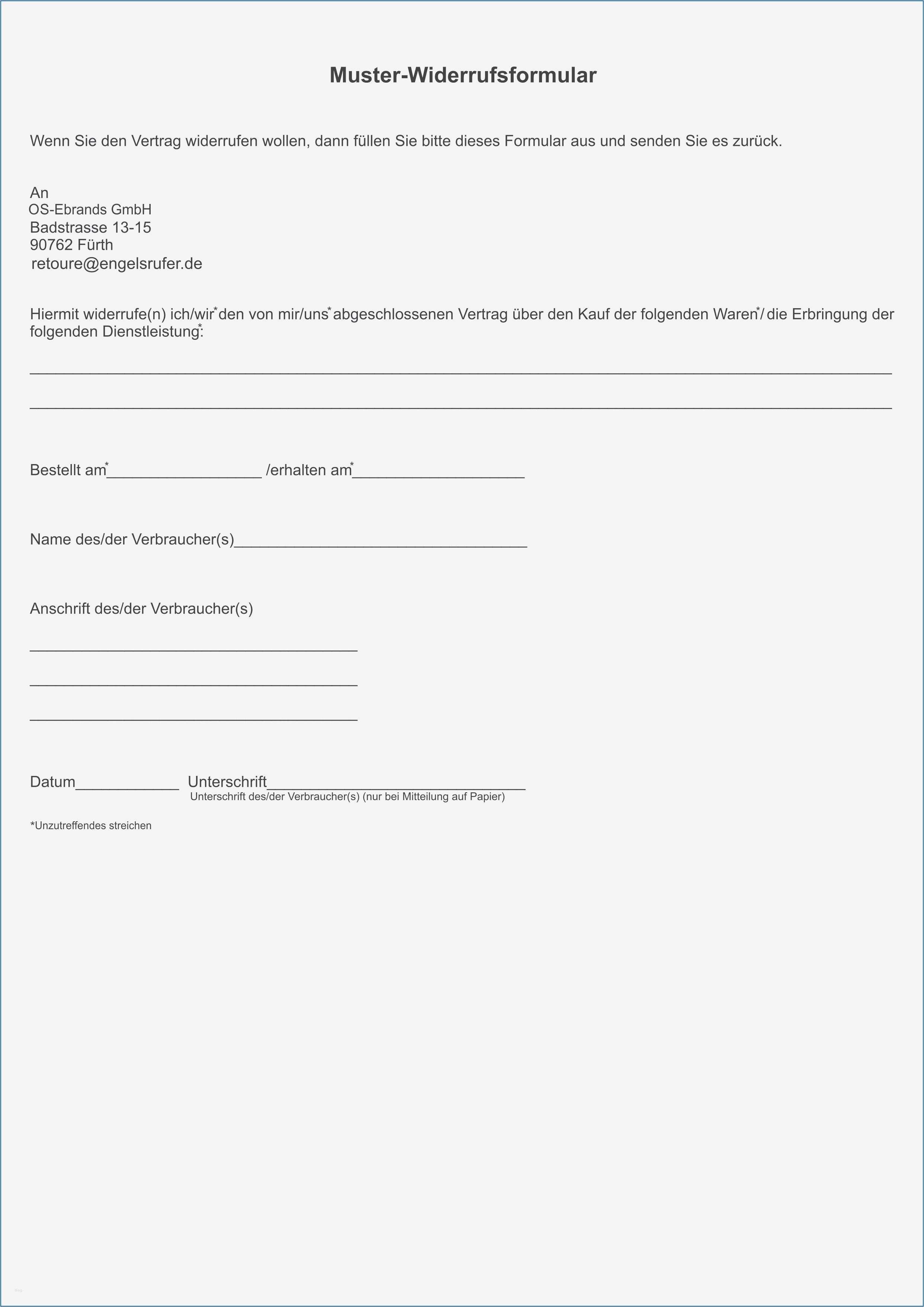 O2 Widerruf Vorlage Inspiration atemberaubend Vorlage Bestellung Zeitgenössisch