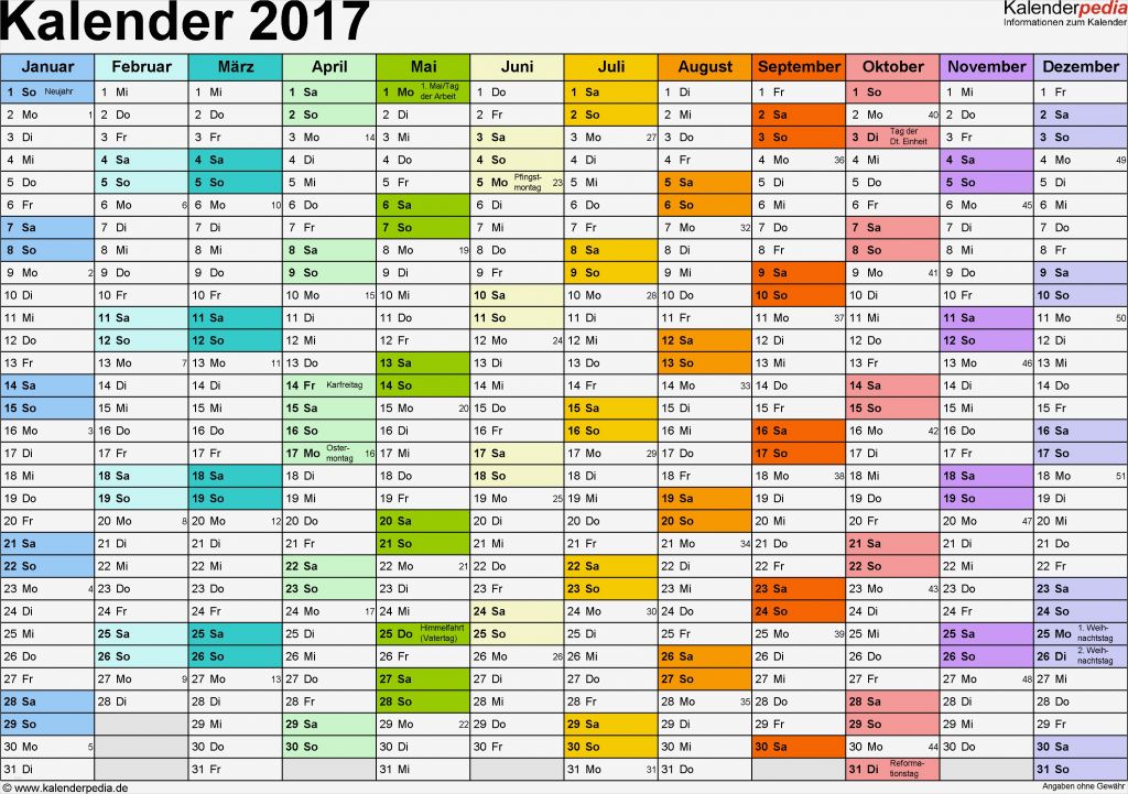 Office Vorlagen 2017 Schönste Kalender 2017 Zum Ausdrucken In Excel 16 Vorlagen