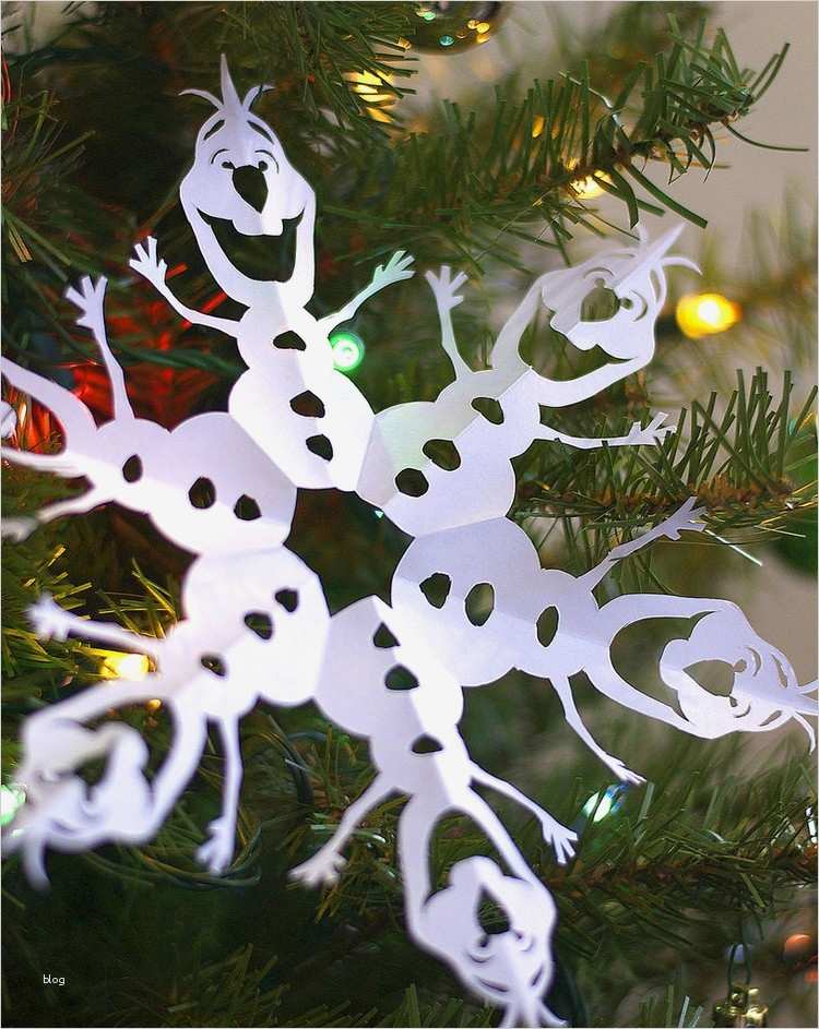 Weihnachtsdeko selber basteln aus Papier mit Anleitung