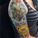 Old School Tattoo Vorlagen Bewundernswert Tattoo Halfsleeve Oldschool Nautic Maritim