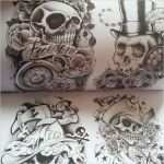 Old School Tattoo Vorlagen Neu Skulls Newschool &amp; Oldschool