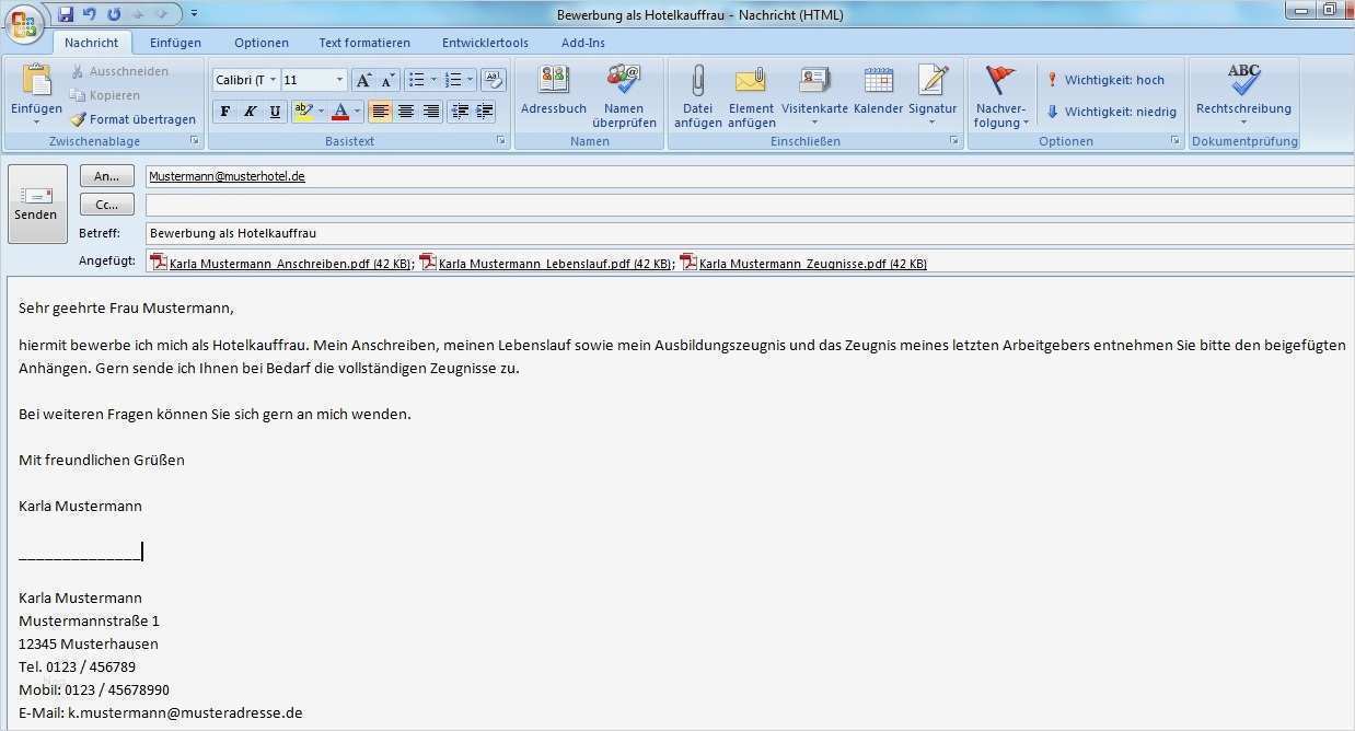 Online Bewerbung Vorlage Wunderbar Der Weg Zu Deiner Perfekten E Mail Bewerbung